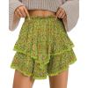 Floral Green Yellow