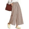 Coffee White Plaid