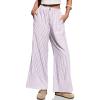 Purple White Striped