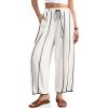 White Dark Coffee Striped