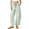 Light Green White Stripe